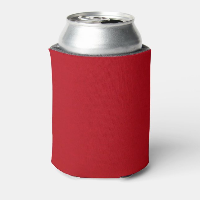 Plain Red Colour Can Cooler (Can Back)