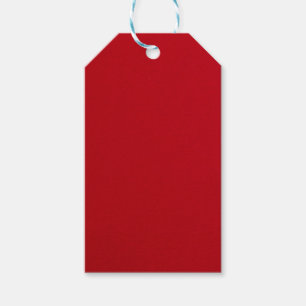 Plain Red Colour Gift Tags