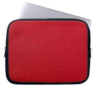 Plain Red Colour Laptop Sleeve