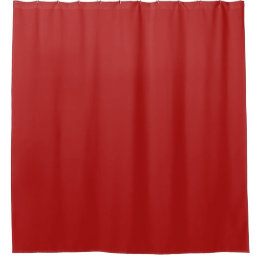Plain Red Colour Shower Curtain