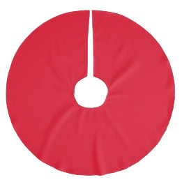 Plain Red Tree Skirt