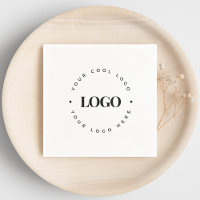 Plain Round Business Logo Company Event Minimalist