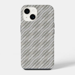 Plain seamless wood pattern iPhone 14 case