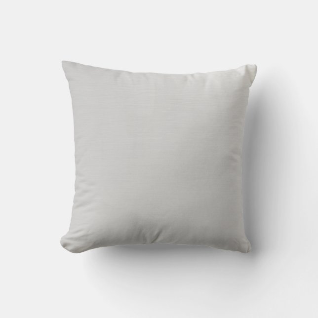 Plain Silver Cushion (Front)