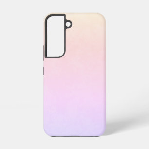 Plain Simple Frosty Champagne Pink Ombré Samsung Galaxy Case