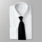 Plain Solid Black Colour Neck Ties