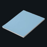 Plain solid pastel dusty blue notepad<br><div class="desc">Plain solid pastel dusty blue design.</div>