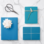 Plain Star Munsell CG Blue Shades 3 Tones Wrapping Paper Sheet<br><div class="desc">Dive into the essence of sophistication with our Plain Star Munsell CG Blue Shades Wrapping Paper. This trio of Star Command Blue, Munsell Blue, and CG Blue hues creates a harmonious blend that speaks volumes. Elevate your gift presentations, making each moment memorable. Unveil the art of giving with a touch...</div>
