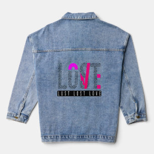 Plain Text Baby Denim Jacket