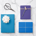 Plain True Dark Slate Blue Shades 3 Tones Wrapping Paper Sheet<br><div class="desc">Dive into the essence of sophistication with our Plain True Dark Slate Blue Shades Wrapping Paper. This trio of True Blue, Dark Slate Blue, and Plain Blue hues creates a harmonious blend that speaks volumes. Elevate your gift presentations, making each moment memorable. Unveil the art of giving with a touch...</div>