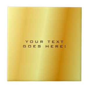 Plain Unique Special Gold Colour Background Tile