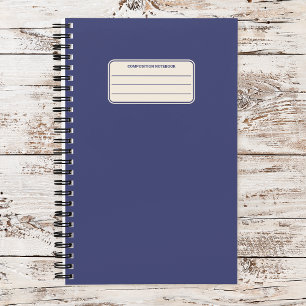 Plain Vintage Color Minimalist Notebook