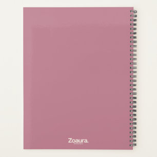 Plain Vintage Color Minimalist Yearly Planner