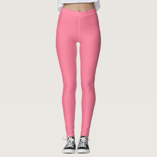 Plain Watermelon Colour Leggings