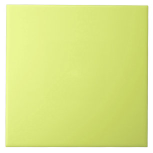 Plain Watermelon Yellow Green Tile