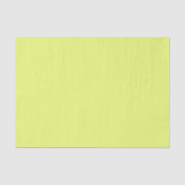 Plain Watermelon Yellow Green tissue paper (Front)