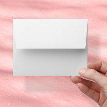 Plain White A2 Blank Baby Shower