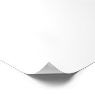 Plain White Background No Image Customise Simple Poster