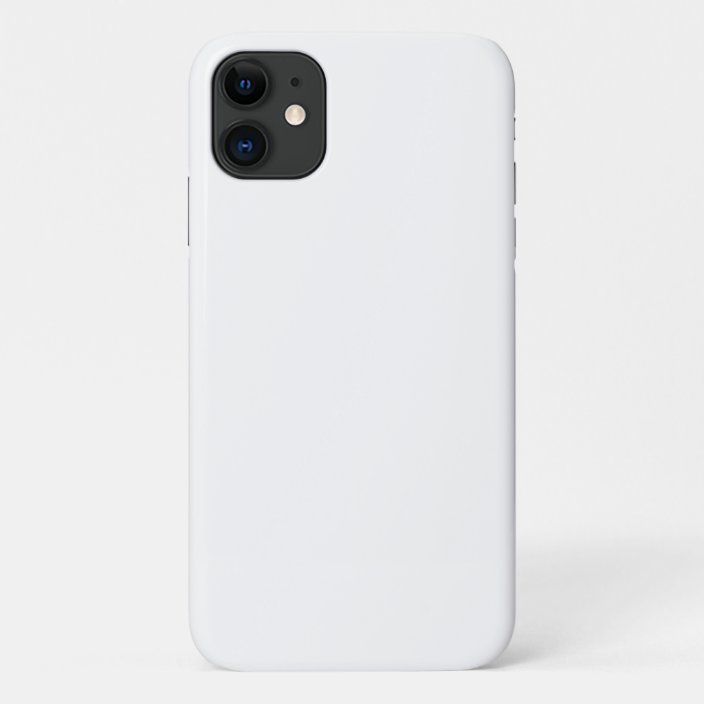 Plain white CaseMate iPhone case Zazzle.co.uk
