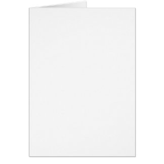 Plain White -Customise- Card