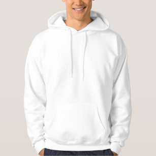 Plain white hoodie. hoodie