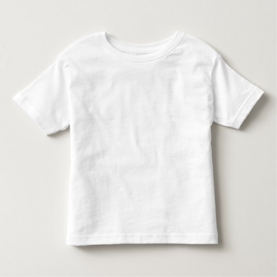 Plain white toddler tshirt for kids Zazzle.co.uk