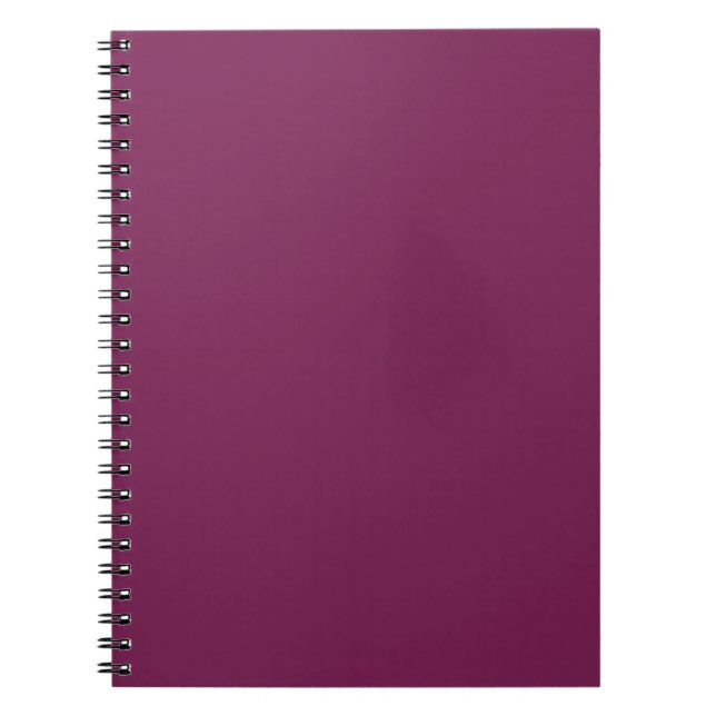 Plain Wine Notebook (Front)