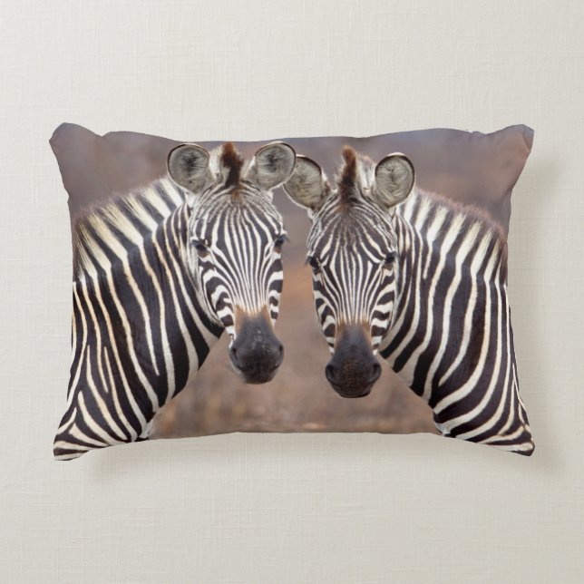 Plain Zebras, Kruger National Park Decorative Cushion (Front)
