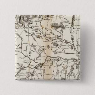 Plaine de Montbrison 15 Cm Square Badge