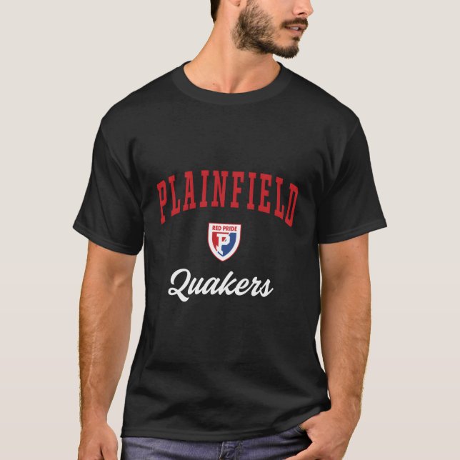 Plainfield High School Quakers T-Shirt (Front)
