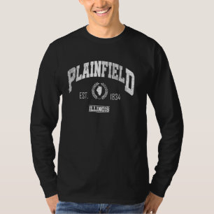 Plainfield IL Illinois Vintage Throwback T-Shirt