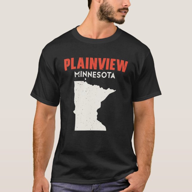 Plainview Minnesota USA State America Travel Minne T-Shirt (Front)