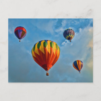 Plainville Balloons Postcard