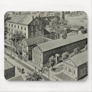 Plainville Connecticut Illustration Mouse Mat