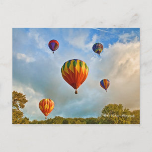Plainville Ct Hot Air Balloons Postcard