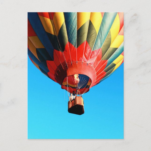 Plainville Fire Company Hot Air Balloon Festival Postcard (Front)