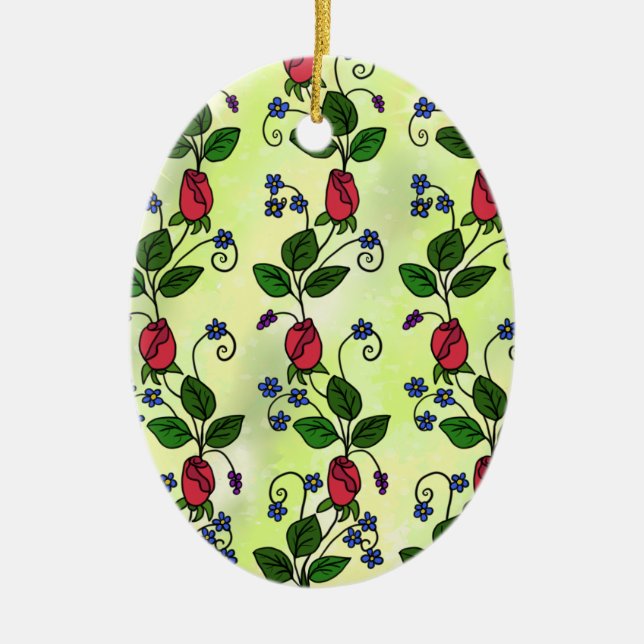 Plakatranke Keramik Ornament (Front)