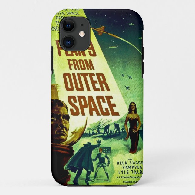 Plan 9 From Outer Space Case-Mate iPhone Case (Back)