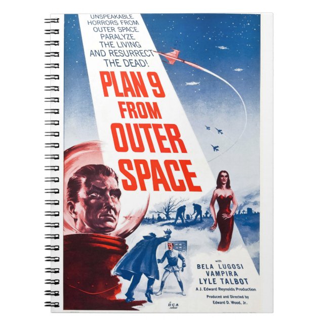 Plan_9_From Outer Space Notebook (Front)