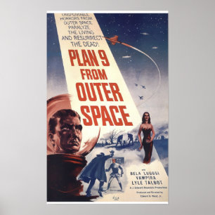 Plan 9 From Outer Space Poster