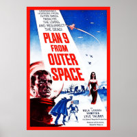 Plan 9 From Outer Space Vintage BMovie