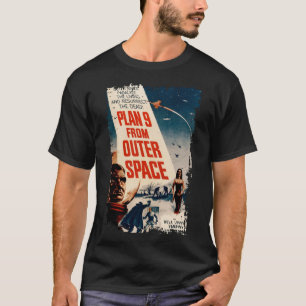 Plan 9 From Outer Space Vintage Sci Fi T-Shirt