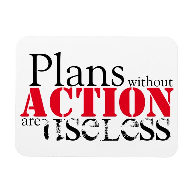 Plan Action Magnet (Horizontal)