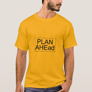 PLAN AHEad - Men's T-Shirt (light)