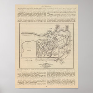 Plan, Alaska Yukon Pacific Exposition, Seattle Poster