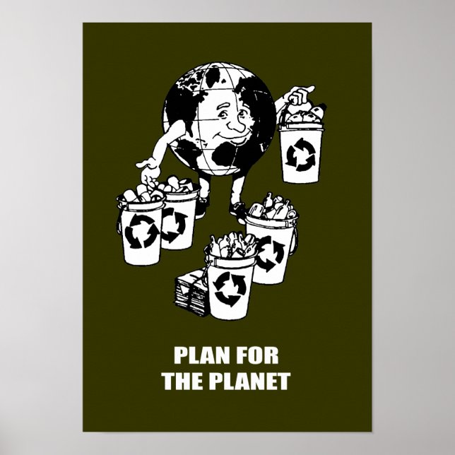PLAN FOR THE PLANET POSTER (Front)