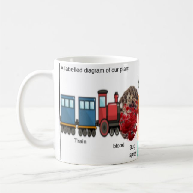 PLAN mug (Left)