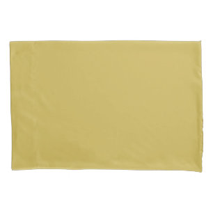 Plan Mustard Gold Pillowcase