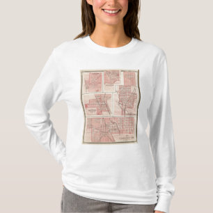 Plan of Cambridge City, Wayne Co with Newport T-Shirt