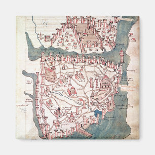 Plan of Constantinople Magnet